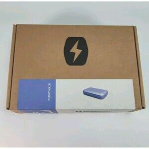 PhoneSoap V3 UV Cellphone Sanitizer Periwinkle w/ Power Cord Box